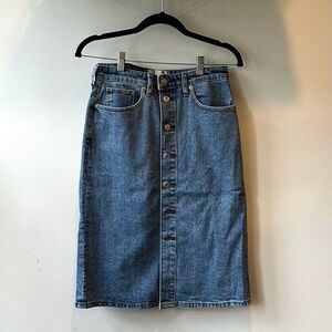 Everlane Denim Pencil Skirt - 26